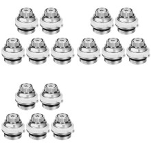 15 Stuks Radiatorafvoerklep Koper Volautomatische Verwarmingsafvoerklep 1/2 Inch Ontluchtingsklep - Plugklep Volautomatische Ontluchting