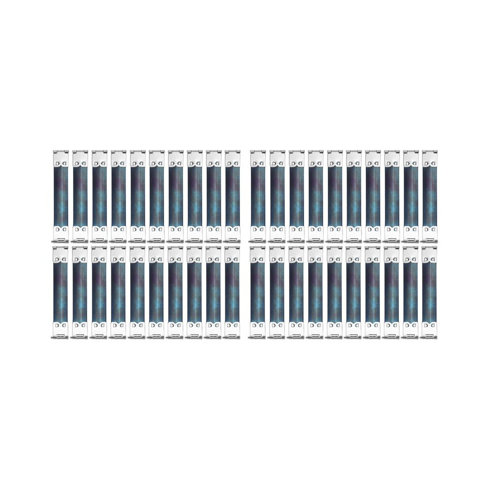 40Pcs Metal Internal Flex Frames Kiss Clasp, Purse Frame Coin Handbag Hinges Clip Bag Kiss Lock Purse Frame 4714271396705