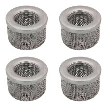 4X 181072 ou 181-072 Filtre à Tamis D'EntréE avec Filetage NPT 1 Pouces pour Tuyau D'Aspiration de PulvéRisateur de Peinture Sans Air 795 1095 1500