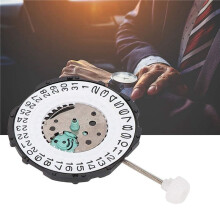20X Uurwerk met Drie Wijzers, Quartz Uurwerk, SL28 voor Horlogereparatieaccessoire Heren (Enkele Kalender)