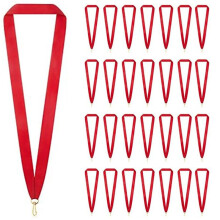 60 Pieces Medal Ribbons Award Neck Ribbons Medal Lanyards Medal Lanyards with Snap Clips for Competitions Sport Party