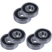 6200RS Roulement à Billes à Gorge Profonde Blindé à Une Rangée 10 mm x 30 mm x 9 mm 6 Pièces