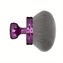 1 st extra grote 8,13 cm ronde kop kabuki-borstel voor zelfbruiner, bronzer en beenmake-up - zacht synthetisch
