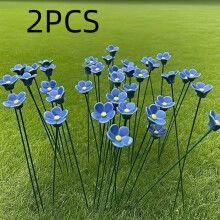 2 stuks pure handgemaakte tuinbijenwaterbekers, bloemenbijenwaterdispensers, bijenwaterstations in staakstijl, bijen,