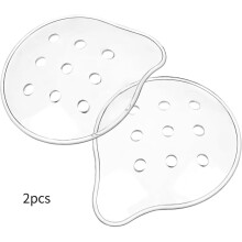 2 stuks set ademend plastic ooglapje wit cataractoperatie post-oogzorg sticker oogbescherming transparant oog