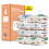 (Dinosaur, 4) Toddler Potty Training Bed Pads - Multi-Layer Non-Slip Washable Incontinence Mattress Sheet 1