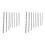 2X FORETS EXTRA LONGS HSS 2mm 2.5mm 3mm 4mm 5mm 6mm SET 1
