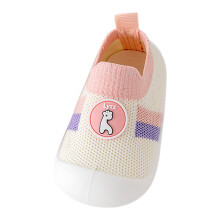 Baby inomhusgångsskor mjuka sulor andningsbara nät