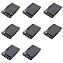 8pcs 2.5inch HDD SSD Enclosure USB 3.0 to External Hard Drive Case for Laptop Desktop PC High-Speed Data Transfer