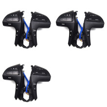 6x Bouton de Commande Audio au Volant avec 84250-0K020 pour HIGHLANDER 2009-2012 Hilux 2011-2013 Camry