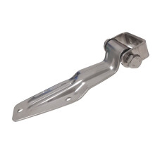 3X Charnière de Porte de Conteneur en Acier Inoxydable pour Compartiment Réfrigéré pour Camion, Fourgon, Pièce de Voiture Express.