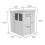 4 x 6 Pent Shed Tanalised (Double Door, No Windows) 4
