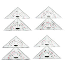 8X Graphique Dessin Triple Coin RèGle pour Navire Dessin 300Mm  ÉChelle Triple Coin RèGle pour Mesure de Distance Enseignement IngéNierie