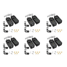 12Pcs Garage Door Opener Safety Sensor  Eyes Fit for Liftmaster  Chamberlain with Brackets