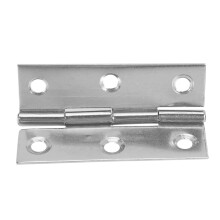 2,5 Inch Lang, 6 Montagegaten, Roestvrijstalen Scharnieren, 20 Stuks (Pak van 20)