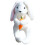 Pluche paashaas met wortel (40 cm) 1
