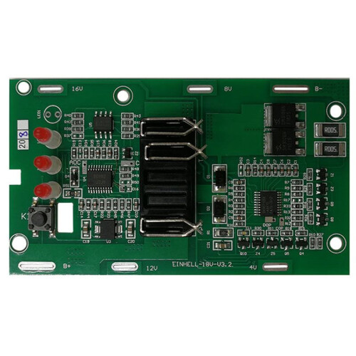 2X Suitable for  POWER X-CHANGE 18V 20V Lithium Battery Plastic Shell Charging Protection Board PCB Box Shell