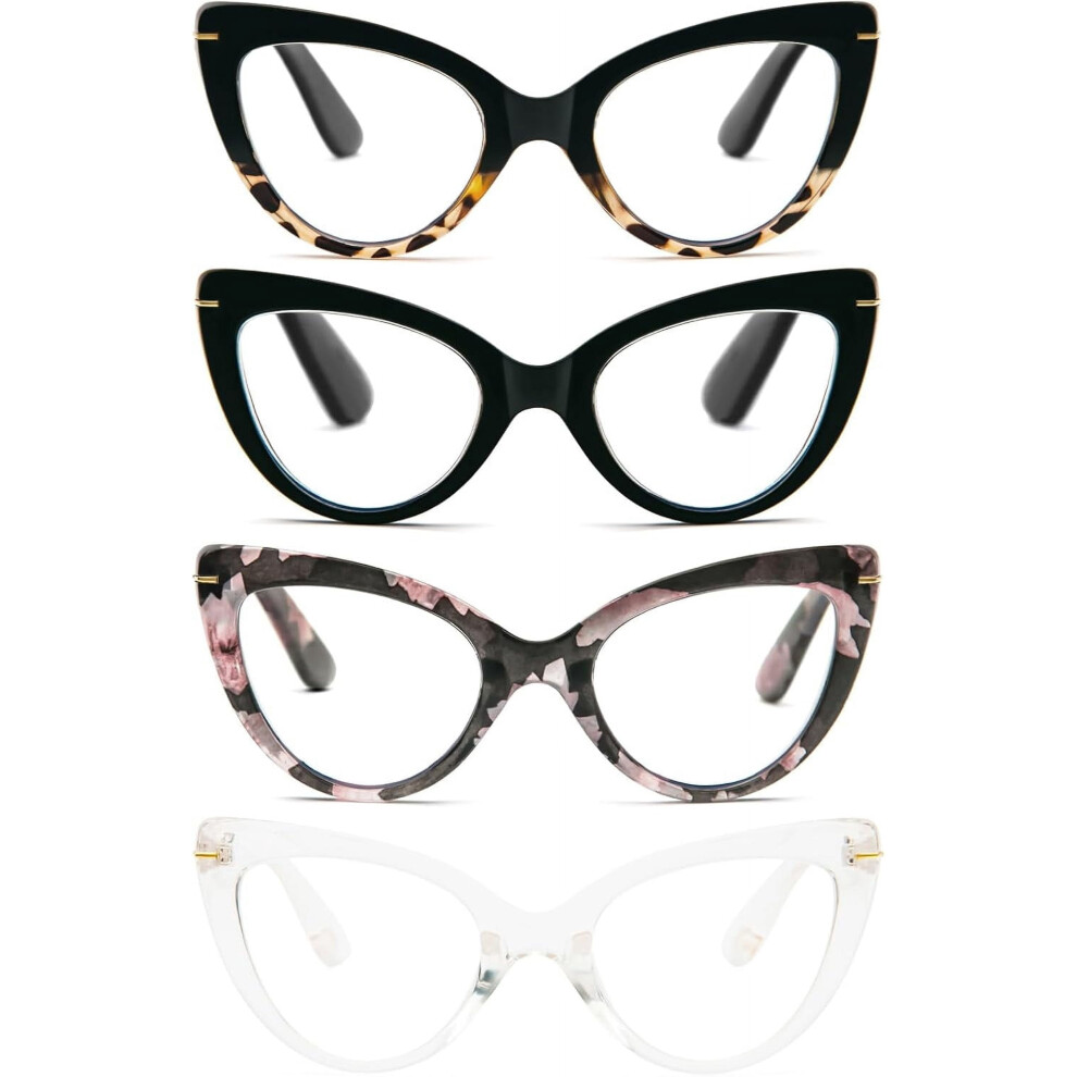 Cat Eye Reading Glasses for Women 1 Pair