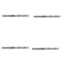 40Stück 1/8 Zoll 3,175 mm Hartmetall Cnc Doppel Zwei Flöten Spiralbohrer Schaftfräser Fräser 22 mm