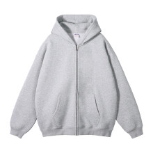 Sweat à capuche pour homme, couleur unie, manches longues, fermeture éclair et poches