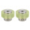 2pcs 100mm Aluminum Polyurethane Industrial Encoder Wheel Measuring Wheel for Measuring Rotary Encoder 1