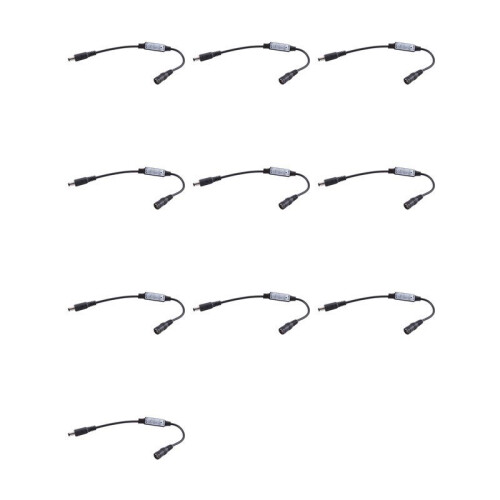 10X  Remote Controller 12A 12V-24V Dimmer for LED Tape Strips Monochrome Controller