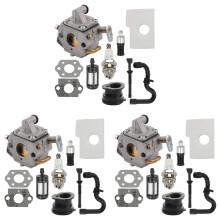 3X MS170 Carburetor is Suitable for MS180 Carburetor 017 018 MS170C MS180C Chainsaw 1130 120 0603 and 1130 124
