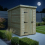 4 x 6 Pent Shed (Single Door, No Windows) 3