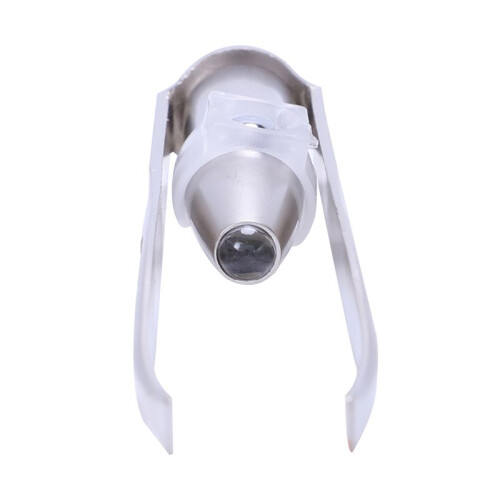 4X Stainless Steel Eyelashes Eyebrow Tweezer + LED Light