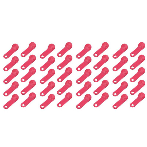 40pcs DS1990A-F5 TM Card IButton Tag with Wall-Mounted Red