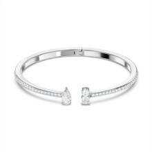 Vrouwenarmband - SWAROVSKI - Swarovski Attract Small Bangle - Kleur van het materiaal: Wit