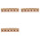 3pcs 43mm Guitar Nut Height Adjustable Bell Brass Nuts Replacement for LP SG Style Guitar 1