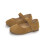 Sandales d'été pour filles, marron uni, bride ajustable 1
