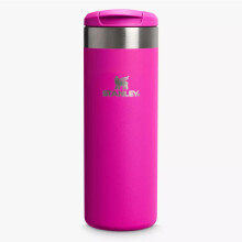 (One Size, Violet Blossom) Stanley the Aerolight 0.47L Hot Cold Leakproof Drink-Through Lid Transit Mug