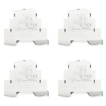 4X ATMS 1602Z   16A Din Rail 1P Afstandsbediening Tijdschakelaar Slimme Draadloze Schakelaar 220V Tijdschakelaar