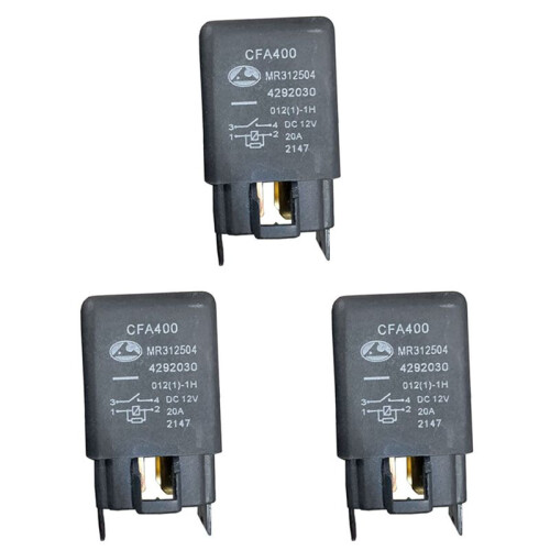 3X MR312504 Engine Control Relay for  Pajero Shogun MK3 3.2 DID 2000-2006 E8T10197