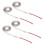 4X 60-3528 SMD Waterproof LED Light Strip DC12V (White)1M 1