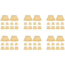 60 Pieces Scarecrow Straw Kit Paper Scarecrow Costume Accessories Neck Arm and Ankle Ties for Party Accessory