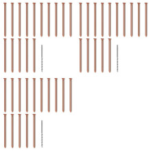 45Pcs Copper Nails for Killing Trees Stump Root, 3.14 Inch Long Pure Copper Nails with Drill, Stump Removal Spikes