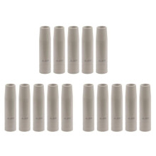 15 Stuks 200A Afgeschermde Lascoating Beschermingsmondstuk Antiaanbaklaag Lasslakkenbescherming Lasmachine Beschermend