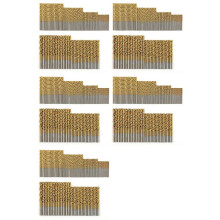 600 Pcs Titanium Drill Bit Set HSS Drill Bits for Metal, Steel, Wood, Plastic, Copper, Aluminum Alloy, 1mm to 3.5mm