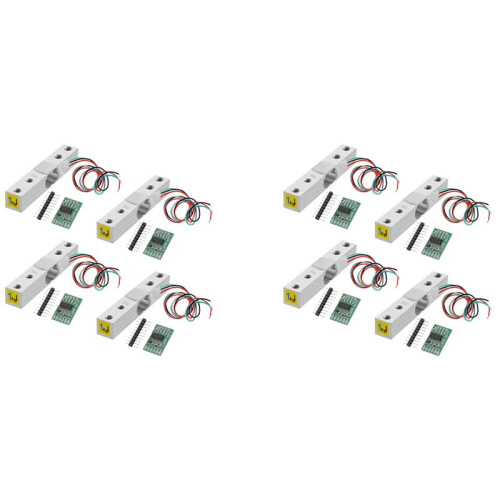 Digitale Load Cell Gewichtssensor-8 Sets 1KG Load Cell HX711 AD Weighhit Versterker Module Druksensor Cel Versterker