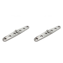 2X Stainless Steel 316 Heavy-Duty Hinge Folding Thickened Flat Hinge Hardware