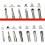 26 PCS Carburetor Adjustment Carb Adjusting Tool Kit for 2-Cycle Small Engine Poulan   Echo Trimmer 2