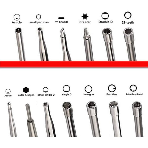 26 PCS Carburetor Adjustment Carb Adjusting Tool Kit for 2-Cycle Small Engine Poulan   Echo Trimmer 1