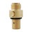 2X M18X1.5 Co2 Valve Adaptor Replaceable Transverter Suitable for Soda Machine Replaceable Valve,for  CGA320 2