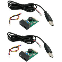 2X GM67 1D/2D USB UART Barcode Scanner QR Code Scanner Modul Lesegerät