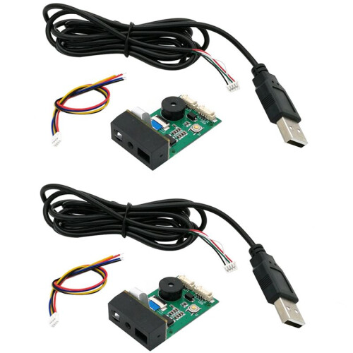 2X GM67 1D/2D USB UART Barcode Scanner QR Code Scanner Modul Lesegerät