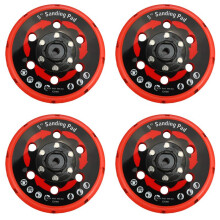 4X Träger Platte für Doppelt Wirkenden Polierer da Polierer Träger Platte Rücken Halter 5 Zoll 125 mm