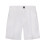 Children's Solid Button-Front Shorts with Pockets White 4-5 1